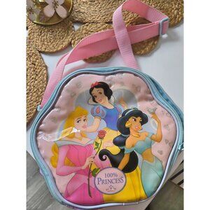 Disney Princess 100% Princess Pink & Purple Kids Round Crossbody Bag